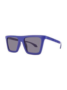 Versace Dark Grey Browline Men's Sunglasses VE4468U 545087 Gray Lens
